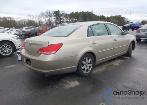 2007 Toyota Avalon Xl z USA, uszkodzony, nr VIN 4T1BK36B87U214746